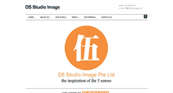 Desktop Screenshot of d5studioimage.com